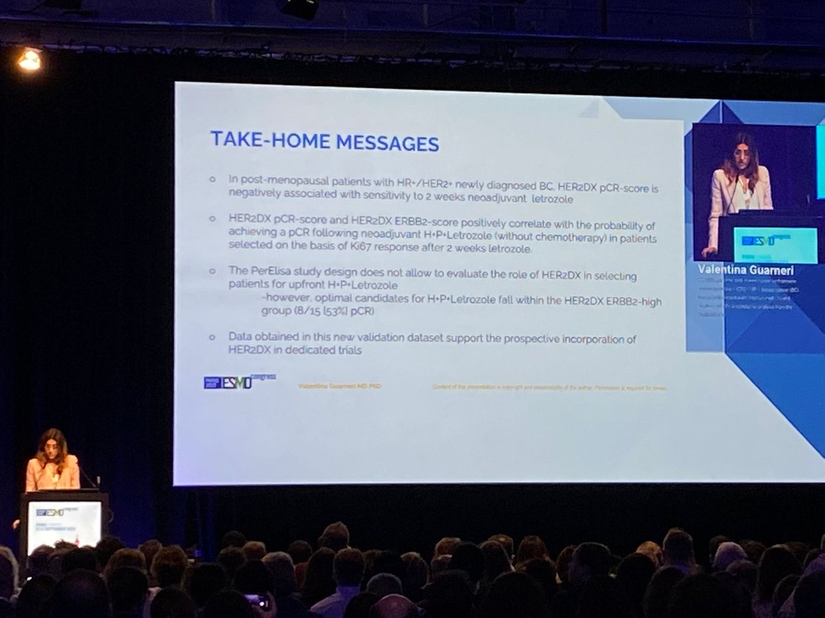 RevealGenomics's tweet photo. #ESMO2022: New validation data of #HER2DX in the PerELISA trial: It predicts the response of #trastuzumab, #pertuzumab and #letrozole administered before surgery in patients with #HER2+ HR+ #breastcancer. Read the press release here: https://t.co/nHGUXC6gxA https://t.co/G23Eccxz75