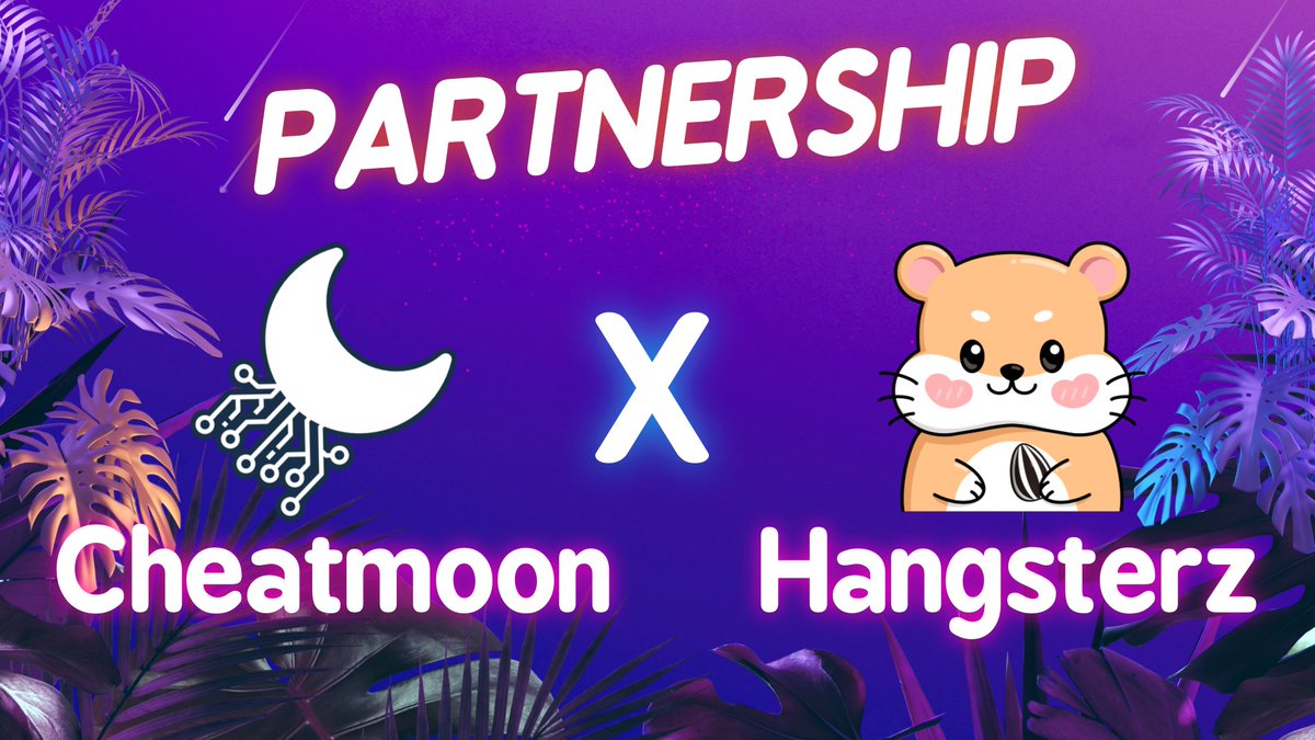 👉Cheatmoon X Hangsterz 👈

Cheatmoon Network and Hangsterz XEED Mining are now partners. We agreed to help both of our communities by offering special rewards for users that join each other's projects.  🎁 Get started at hangsterz.com with the code *cheatmoon*