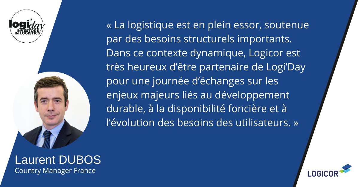 ClubFrance_Immo's tweet photo. #ÉVÈNEMENT #LOGIDAY ! - 20 septembre
Un premier événement sponsorisé par AEW, LOGICOR et STAM EUROPE avec le concours de : @AfilogLog / @GrandParisMGP / @iledefrance
Venez assister à LA #RENCONTRE entre Investisseurs et Territoires sur l'évolution de la logistique !✨
Entrée 25€ https://t.co/I61PAKGU6E