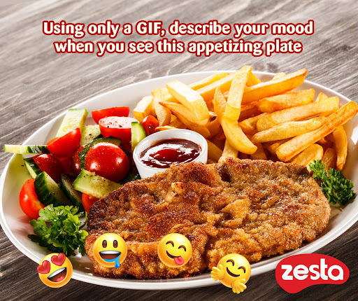 Use a GIF to describe how you felt when you saw this image. Unique GIFs only!

#ZestaItsBesta
