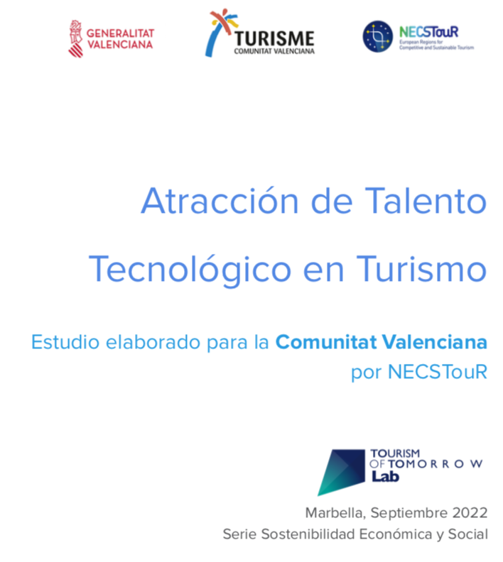 GVAinvattur's tweet photo. 📢 Iniciamos la semana con la publicación del informe sobre Atracción de Talento Tecnológico en Turismo, elaborado con #TourismofTomorrowLab #ToTLab - @NECSTouR.
➡️ https://t.co/iov7jOw5BV https://t.co/zTG4ekFALo