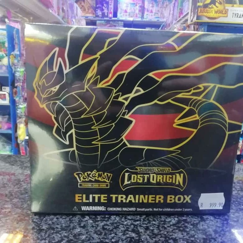 PopsToys's tweet photo. New Pokémon Sword &amp; Shield 11 Lost Origin Booster Pack, Elite Trainer box and mini portolios now in stock in-store and online at Pops Toys Cosmopolitan Lifestyle Centre https://t.co/nMY5t8mUOO https://t.co/naFN1cZQIb