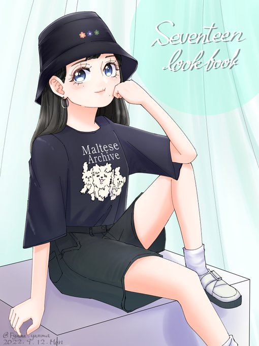 「1girl clothes writing」 illustration images(Latest)｜21pages