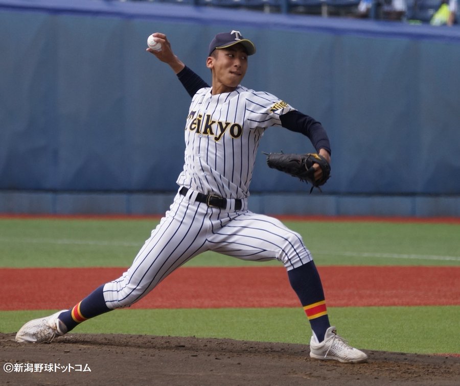 茨木秀俊 帝京長岡 はドラフト注目 弟もすごい 出身中学や球速球種は Promising選手名鑑