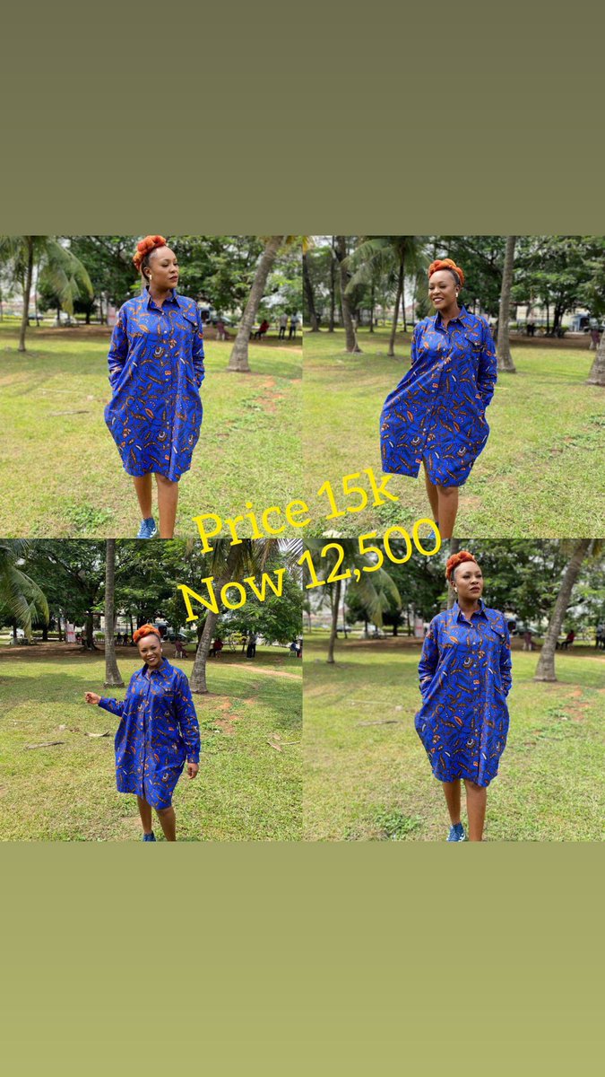 Sales! Sales! Sales!

Free size shirt dress available for immediate delivery!