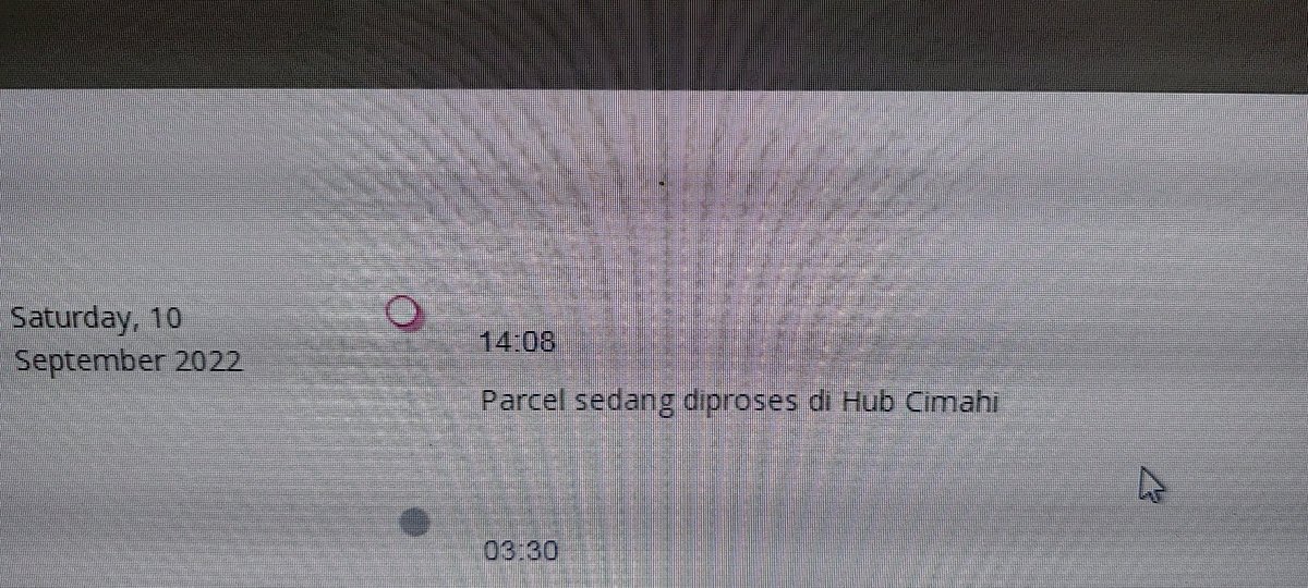 whalienla's tweet photo. Paket saya 2 hari ga bergerak. Ke tempat tujuan deket, tapi belum gerak sama sekali dari hari sabtu @anteraja_id https://t.co/gttLD68NtI