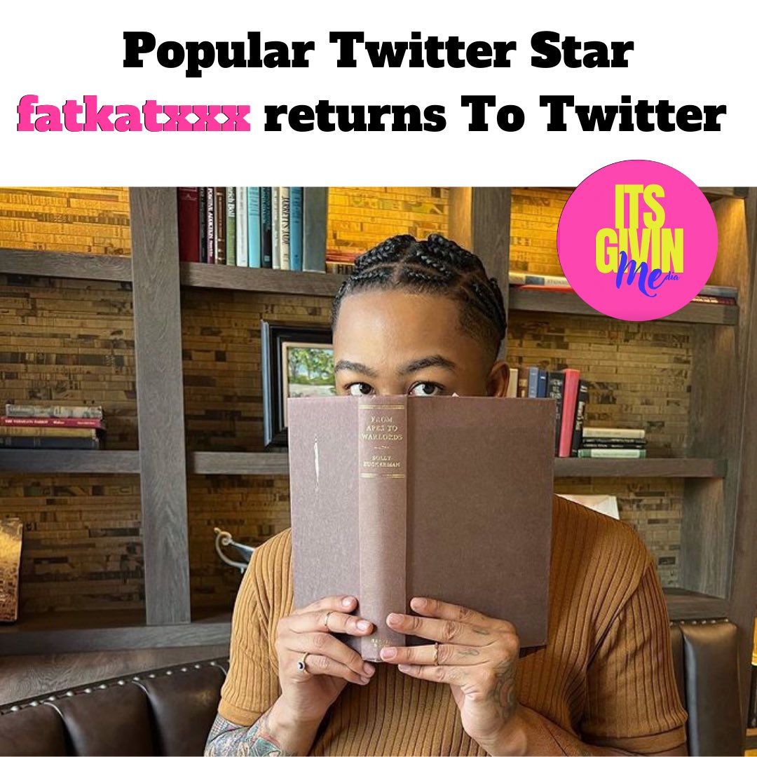 itsGivinMedia's tweet photo. @katstillfat Is Back On Twitter https://t.co/jvWuhRsZhI