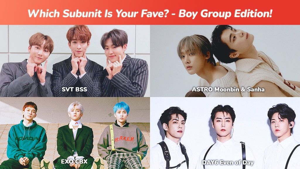 Kooky on Twitter: "RT @kooky__official: 🗳️ Which Subunit Is Your Fave? - Boy Group Edition! 🗳️ ...