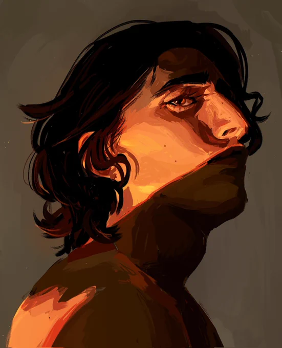 left (2020) took me weeks, right (last week) was a quick and rough study done in one session  