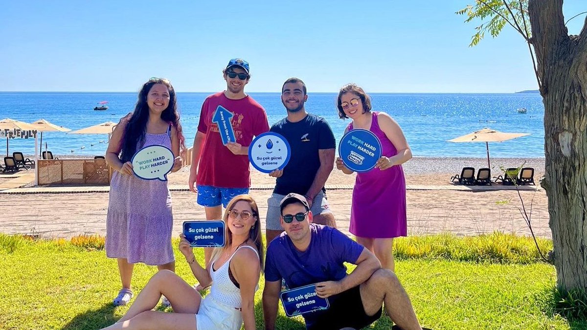 commencis's tweet photo. Last year we launched our “workation” program #CommencisSummerCampus allowing #Commencers to work remotely. This year we continued our program in #NirvanaDolceVita, Antalya. Take a look at some of the #BestCommencerMoments &apply now to join our community! https://t.co/Jqe6UgDfmd https://t.co/nEL7tgjfop