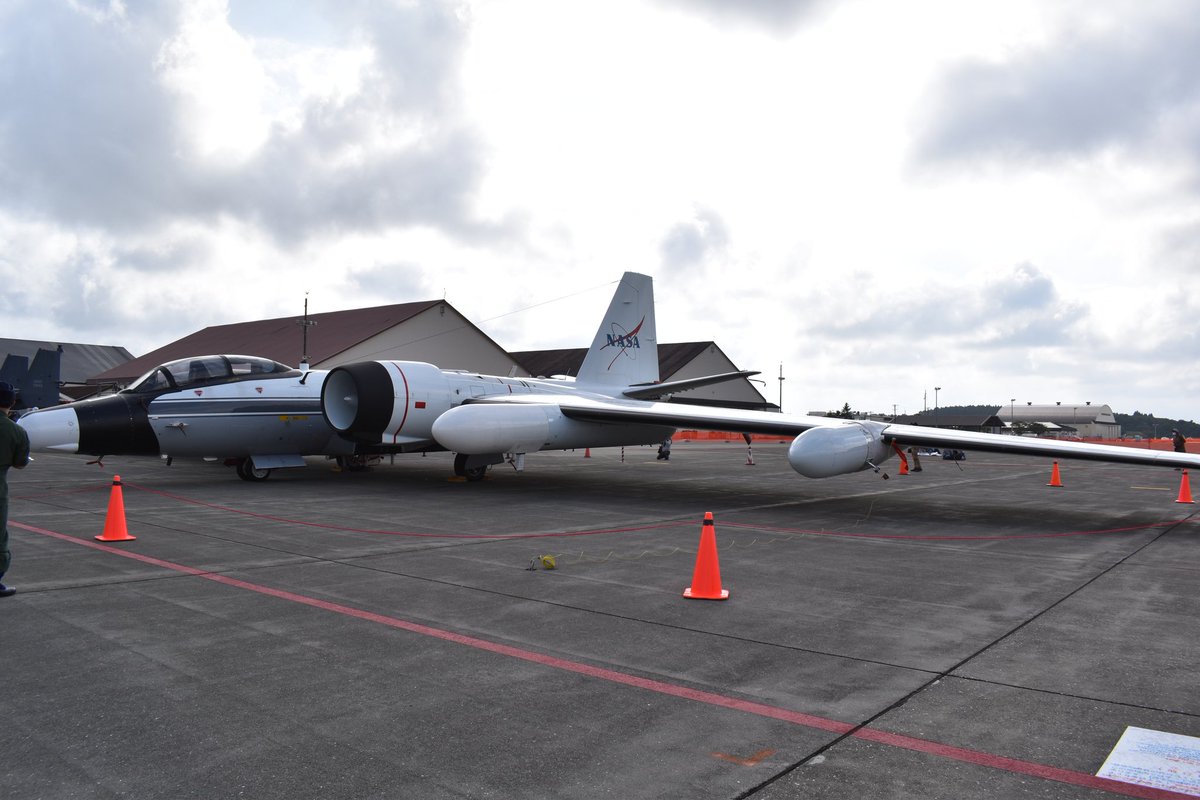 4mSrXFyh8D4Px2T's tweet photo. 日本で初展示
WB-57Fキャンベラ
#三沢基地航空祭2022
#三沢基地航空祭
#三沢基地
#misawaairbase
#WB57F
#キャンベラ
#アメリカ航空宇宙局
#NASA
#N926NA
#日本初
#B57
#B57キャンベラ
#Nikon
#飛行機
#レア機
#行くぜ東北
#おうち航空祭
#航空祭行きたい
#行くぜ航空祭
#航空祭日和
#おうちで飛行機 https://t.co/C5znZQ7Ily