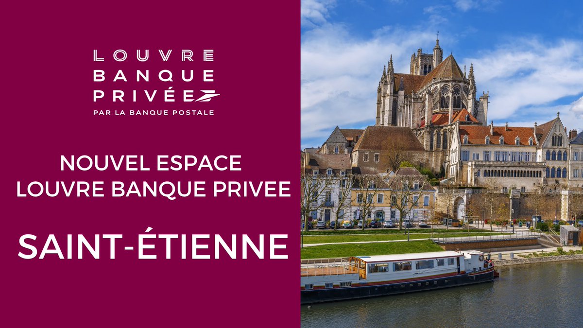 JMRibesBPE's tweet photo. C'est avec joie que je vous annonce l’ouverture de notre 68e espace Louvre Banque Privée à Saint-Étienne.
Nous souhaitons beaucoup de succès à notre banquier privé Mathieu Daudel dans le développement de notre banque avec les équipes de @GroupeLaPoste et de @LaBanquePostale https://t.co/l88PpVLI7g