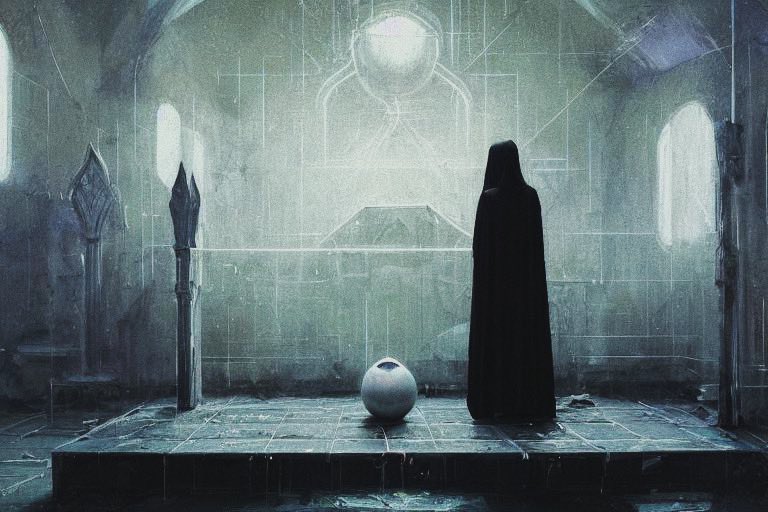 Thisco's tweet photo. For today, the keyword to create an image for in the #septembAIr #septembAIr2022 challenge is “Oracle”
This is my entry, created using #pixelmindai
#aiart #aiartist #aiartcommunity #promptism #digitalartworks #digitalart #digitalillustration #aiartwork https://t.co/uP4nwAlDnk