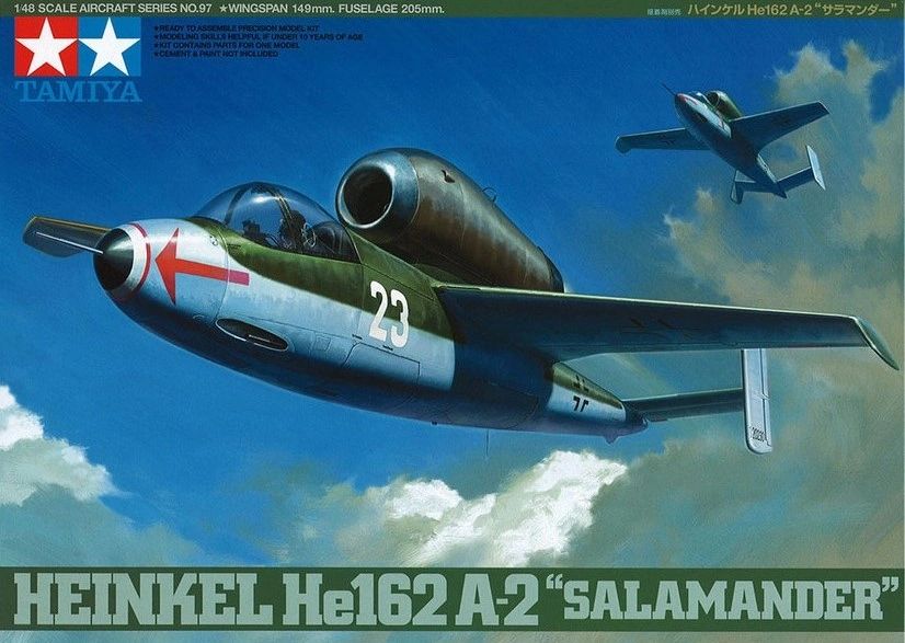 arjayhobbies's tweet photo. NEW IN STOCK!
TAMIYA 1/48 He162 A-2 SALAMANDER No 61097
ยฃ24.50
#arjayhobbies #arjay #hobbies #scalemodel #scalemodels #scalemodelling #aircraftmodels #aircraftmodelling #Tamiya #Heinkel #He162A-2 #Salamander #Jet #Jetfighter #Luftwaffe #Volksjager #leck #Germany #WW2 https://t.co/sMZAeCFjYC