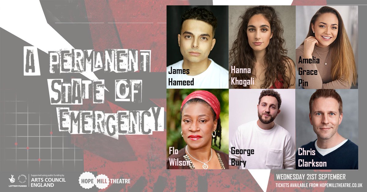 This troupe have started rehearsing <a href="/thesecondshelf/">Joshua Val Martin</a>'s A Permanent State of Emergency

We're very grateful to <a href="/LivBarr_/">Olivia Barr</a> for her work as #CastingDirector, helping us assemble this exciting ensemble!

Tickets for 21st September at <a href="/hopemilltheatre/">Hope Mill Theatre</a>  --> bit.ly/3BmruZt