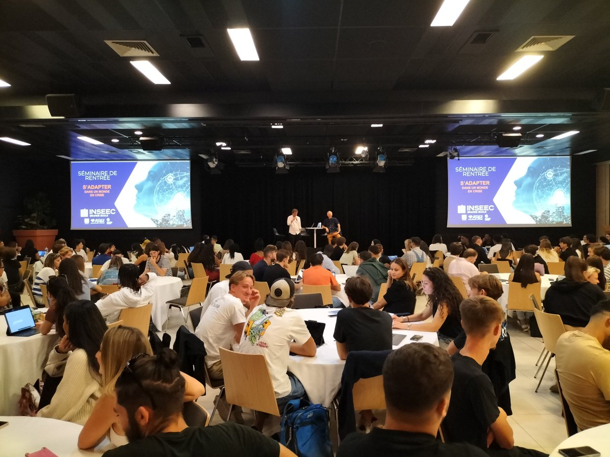 inseec_ge's tweet photo. EVENT | Début du séminaire de rentrée pour tous les L3 des campus Paris, Bordeaux, Lyon de #INSEECge.
Bon courage à tous les étudiants !!
@omneseducation_ @DamienRichard73
#INSEECfamily #Campus #etudiant https://t.co/k6eGzrwz03