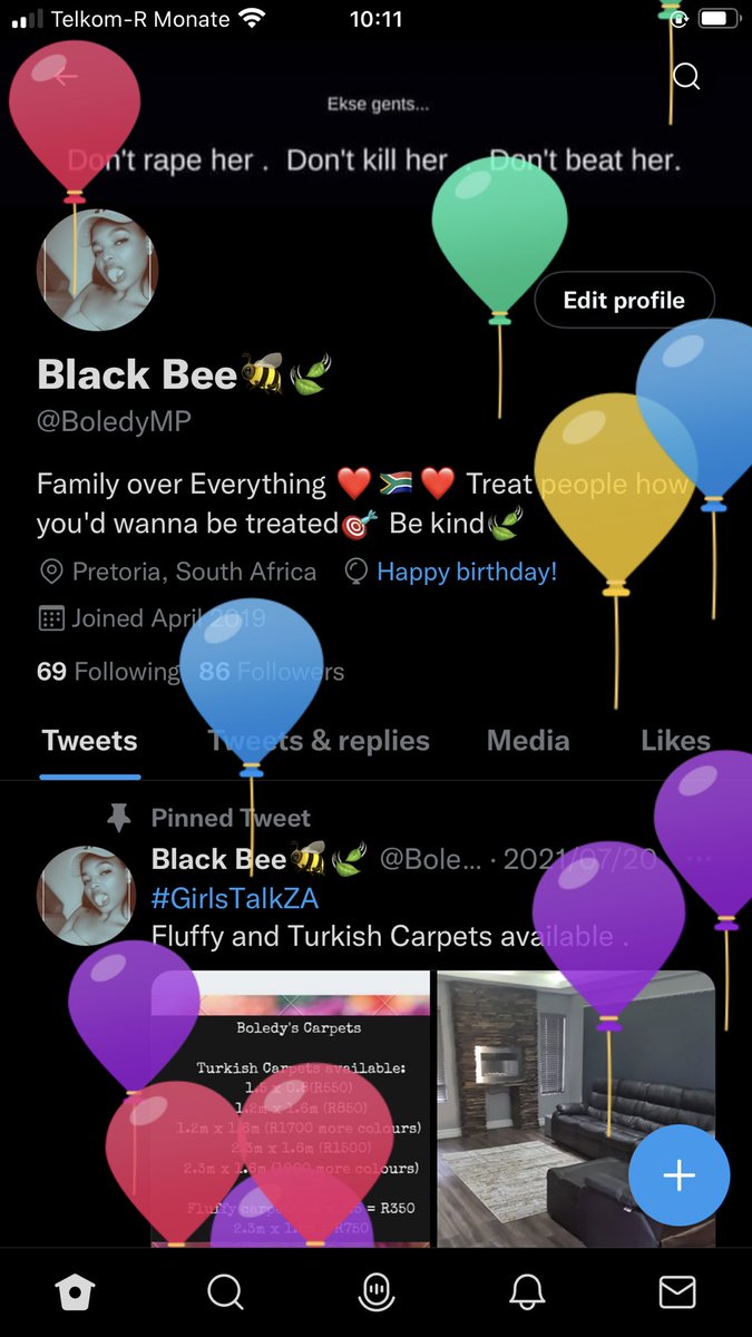 BoledyMP's tweet image. Balloons for the girl🥂