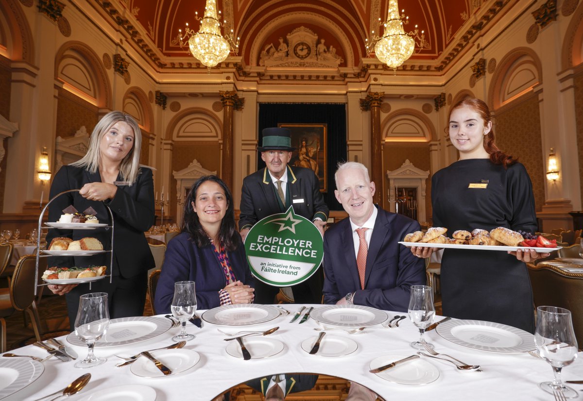 . <a href="/Failte_Ireland/">Fáilte Ireland</a>’s new Employer Excellence initiative will recognise excellent employers, and drive improved employment practices across the #tourism sector to help drive #recruitment in a competitive market.  bit.ly/3qATXEE

<a href="/cathmartingreen/">Catherine Martin</a> @DeptCulturelRL <a href="/IHFcomms/">Irish Hotels Federation</a>