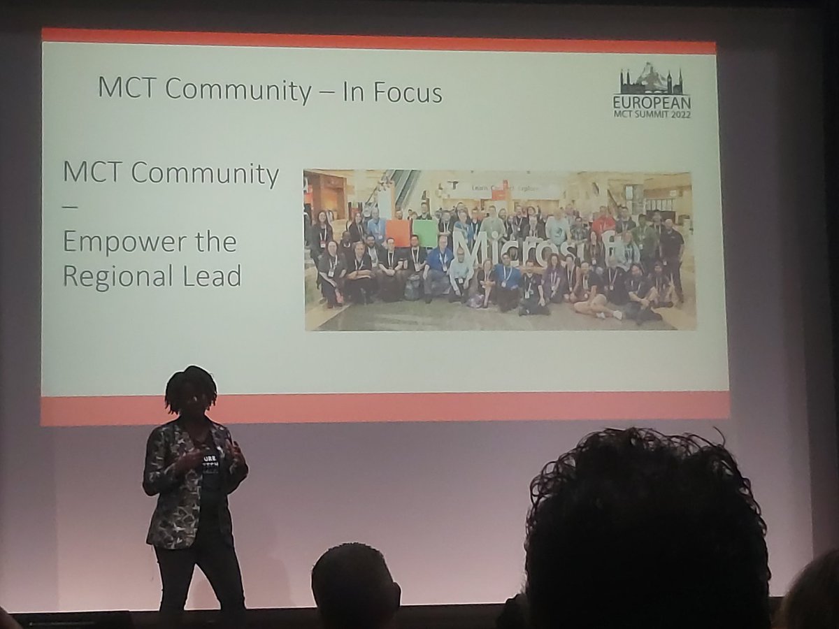 MCTNetworkGroup's tweet photo. A great opening session by @MsStephJasmin, MCT Program Lead at #Microsoft. #MCTSummit #MCTBuzz https://t.co/IMqbuuM9pK