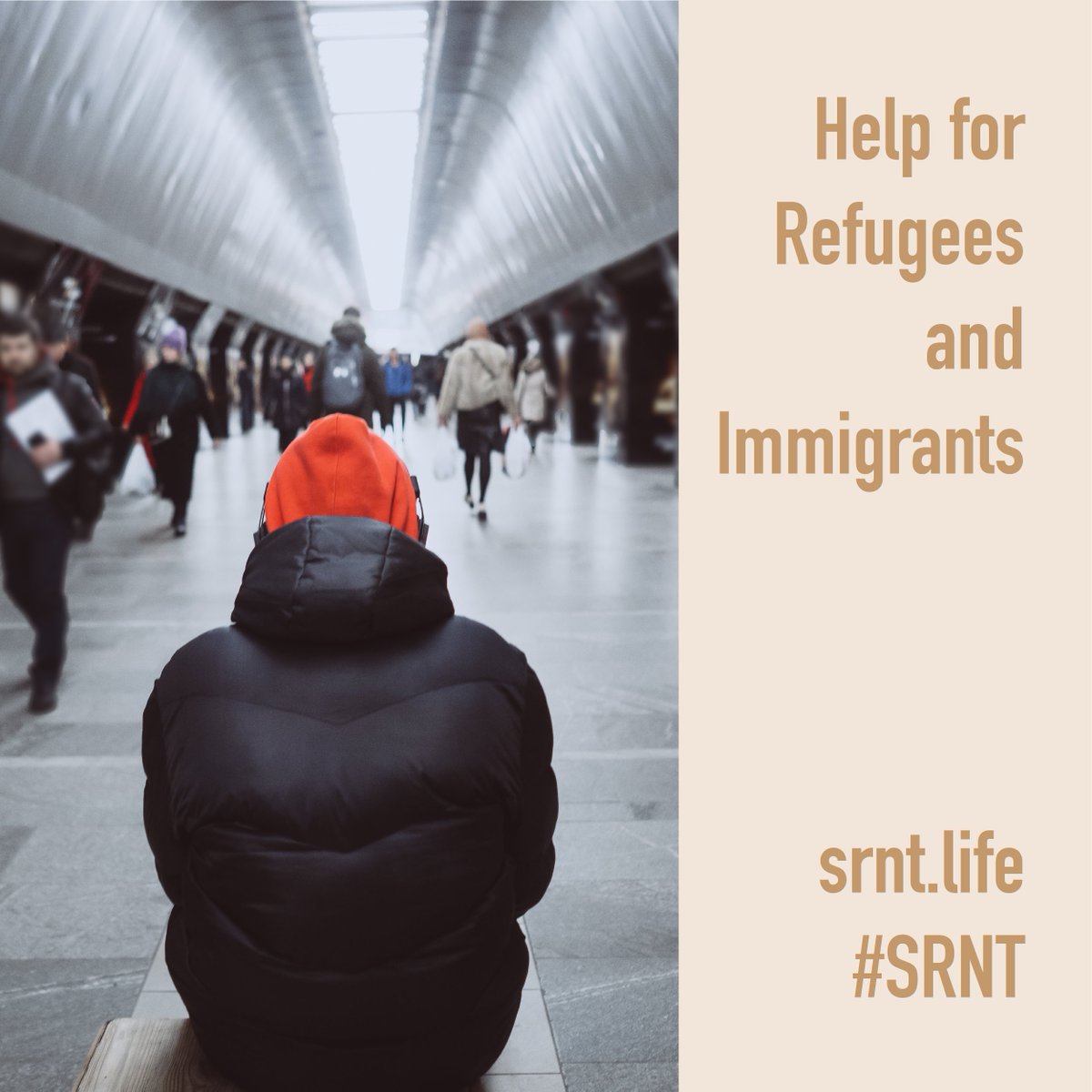 SRNT_life's tweet photo. Refugees and forced immigrants. New life, new country, new language, new society and new rules... 
First of all, they need information help. 
What do you think about? 

https://t.co/Fn9RpjrnmL

#SRNT #SRNTlife #Serenity #helpapp #charity #refugees #refugeesupport #immigration https://t.co/DmMvPVwz7Q