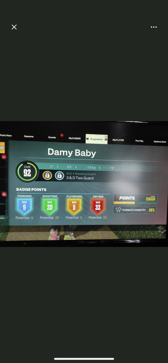 baby_damy's tweet image. Hit the bro @Smoochie_2K for builds grinded. Legit fast service 💯