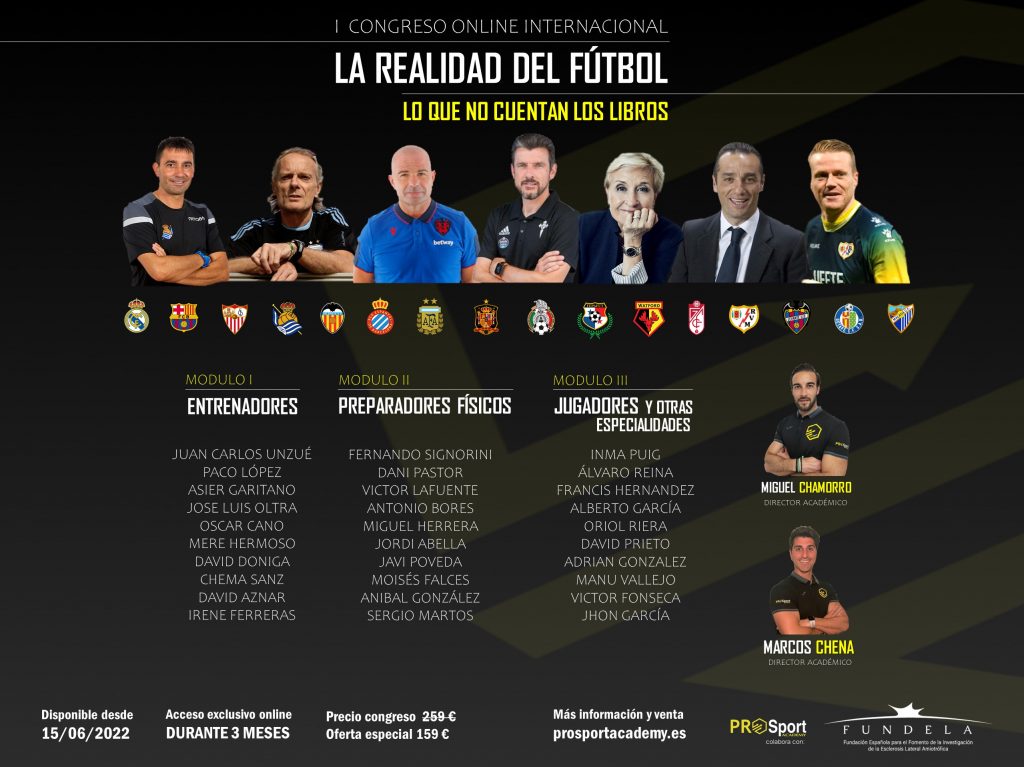 ‼️LO QUE LLEVABAS TIEMPO BUSCANDO‼️
Formarte en casa, a tu ritmo, y con 3 espectaculares módulos para aprender con los MEJORES PROFESIONALES:
☑️ #Entrenadores
☑️ #PreparadoresFisicos
☑️ #Jugadores...

ℹ️🔝 INSCRÍBETE YA y disfruta de la formación y del #futbol como mereces.