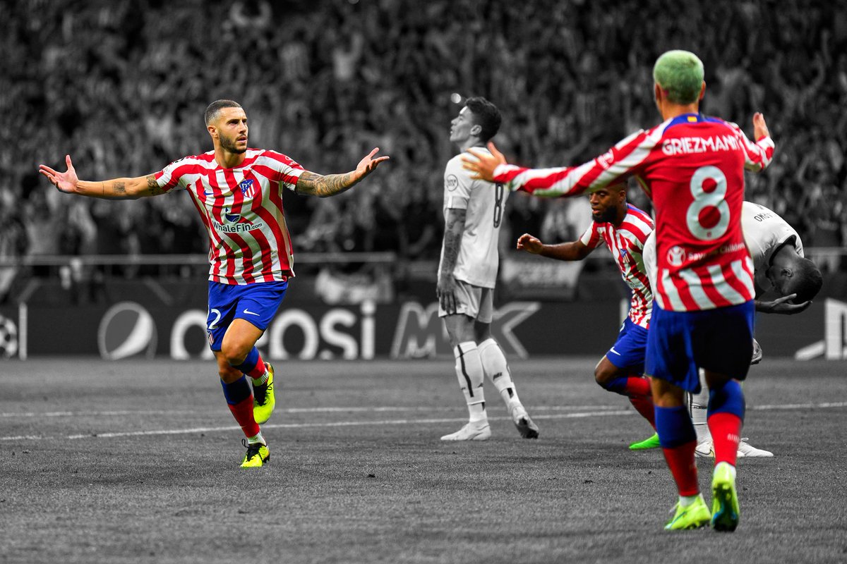 HardBayern's tweet photo. ✨Those European Nights✨ - Wednesday, 07.09.22 - Mario Hermoso/Antoine Griezmann, Steven Berghuis/Edson Álvarez, Nuno Santos, Abakar Sylla
#UCL #ChampionsLeague #ATMPOR #AJARAN #FRASPO #BRULEV https://t.co/LNl2QtbHW8