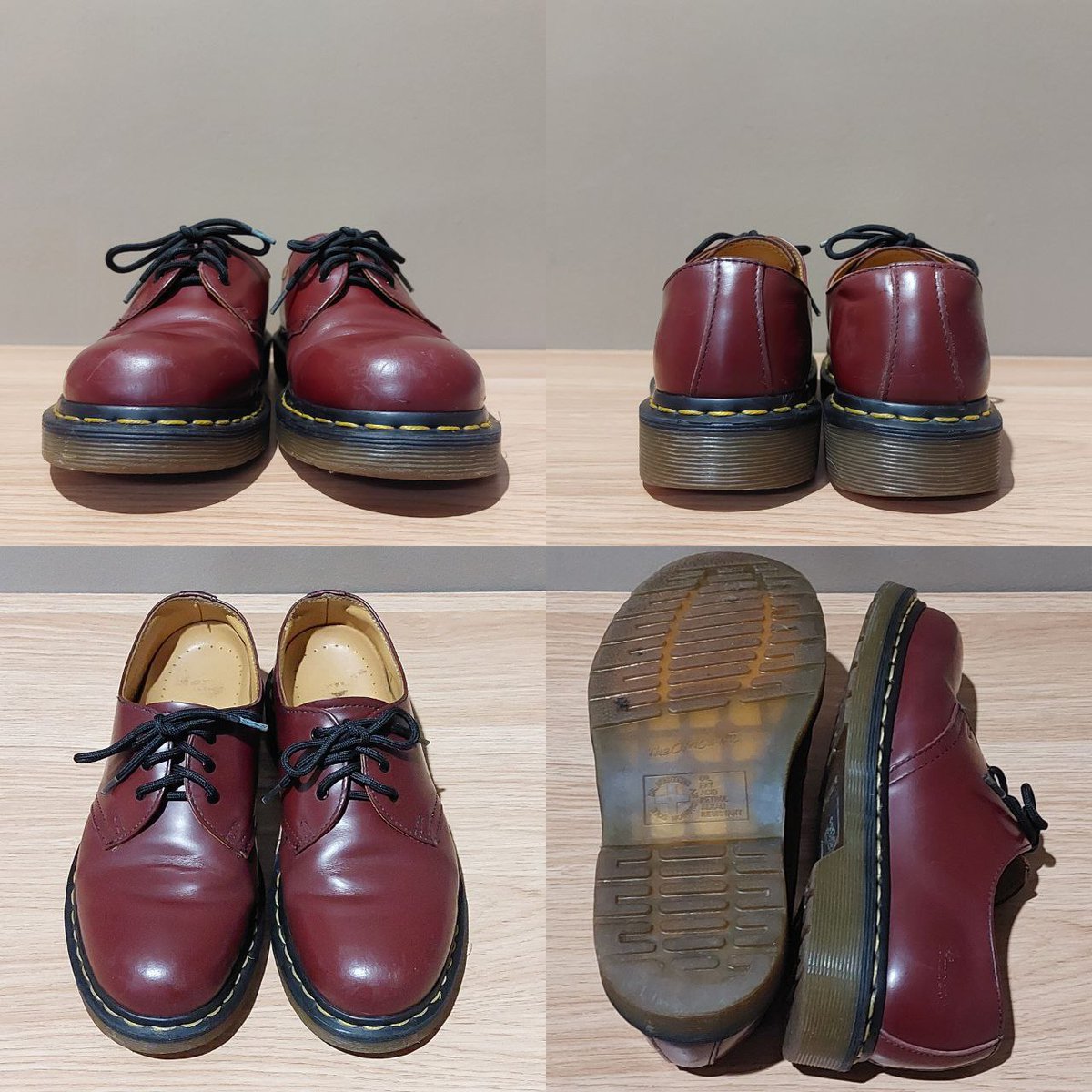 farisdzaki_'s tweet photo. For Sale
Preloved Dr. Martens 1461 Cherry Red Original Made in China
UK 4/ EUR 37
9/10, minor scratch, insole pudar
Tanpa box
1.450.000 nego tipis. DM yaa.
#docmartsecond #drmartenssecond #docmartoriginal #docmartori #drmartensoriginal #drmartensori #jualdocmart #jualdrmartens https://t.co/e2t3XcUKJ3