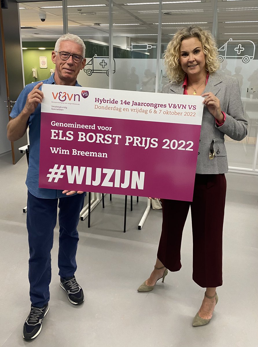 Gefeliciteerd <a href="/wbreeman/">Breeman</a> met je nominatie voor de Els Borst prijs 2022 <a href="/VenVN/">V&VN</a> ! #wijzijn