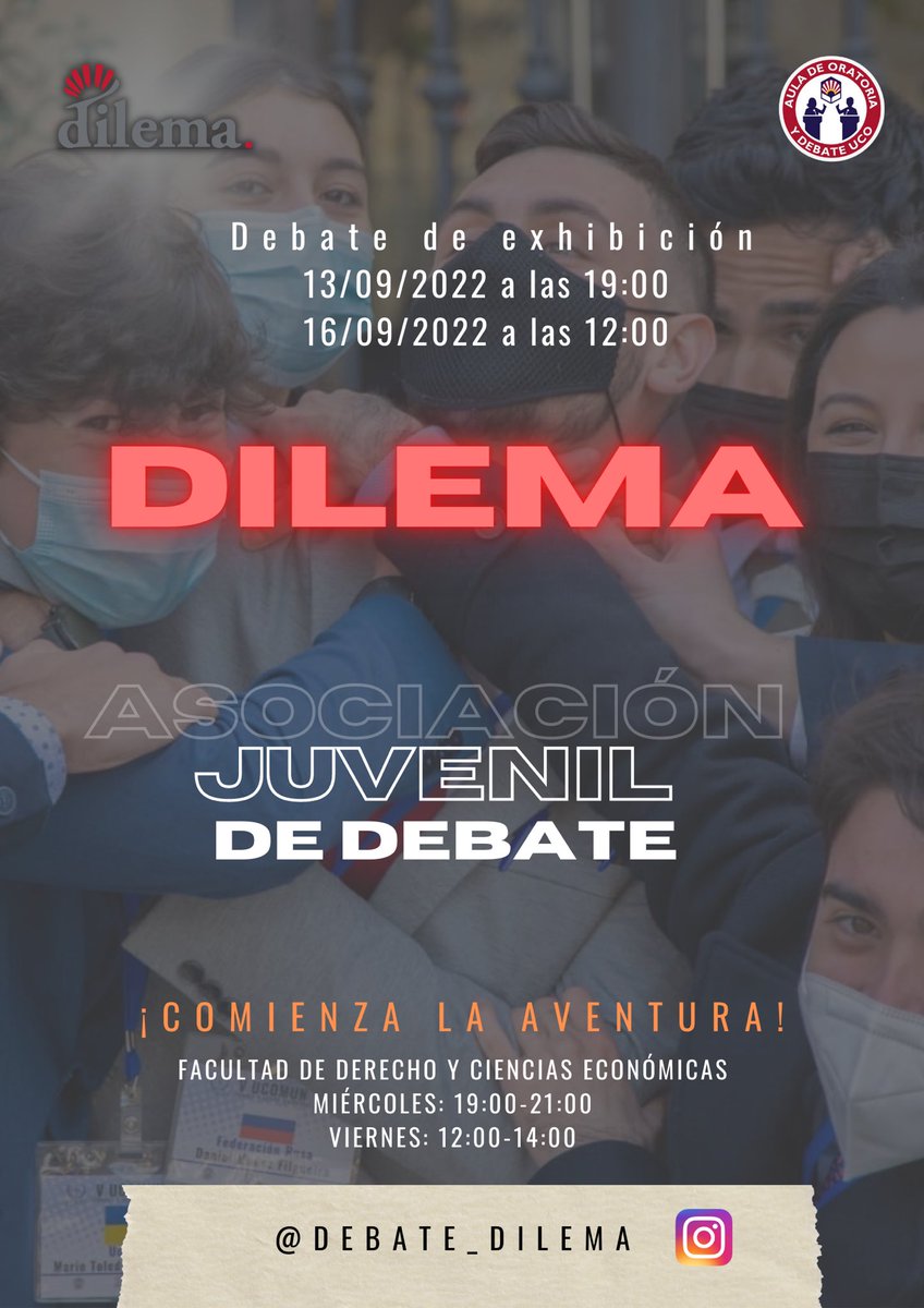 Asociación Juvenil de debate Dilema tweet media