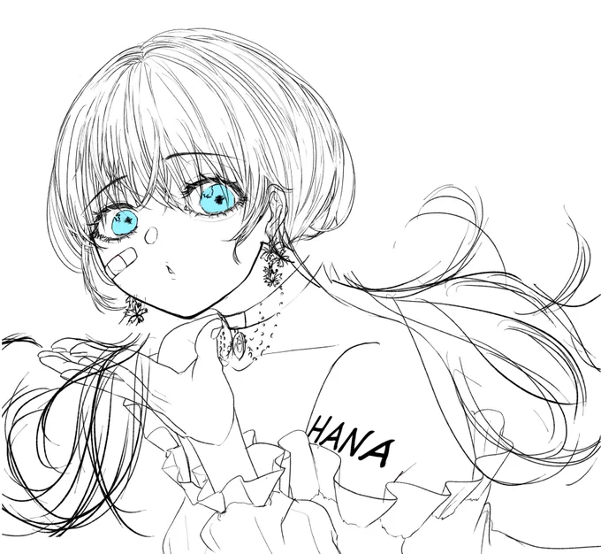 仕事から逃げて絵を描いてましたヤバイ 