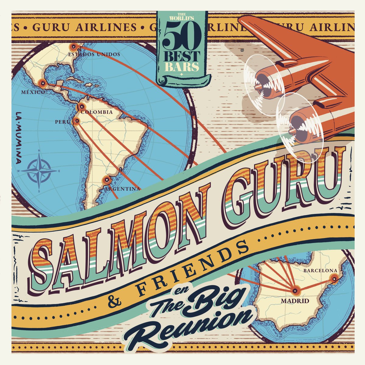 abriverad's tweet image. Ojito a esto que monta Diego Cabrera a final de mes con Employees Only, Hanky Panky, El Barón, Carnaval, Cochinchina y Florería Atlántico

"Durante el fin de semana del 30 de septiembre, 1 y 2 de octubre Madrid se convertirá en la capital mundial del cóctel en español"