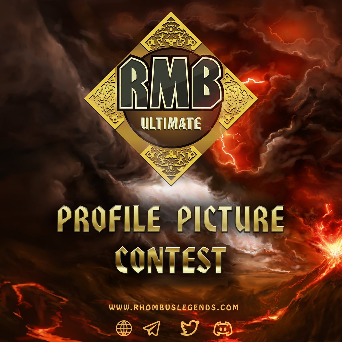 RhombusLegends's tweet photo. RMB CONTEST
Rules:
🔸Change your Twitter profile pic to RMB
🔸Add #RhombusLegends in Profile
🔸Make a tweet about RMB with our # tagging 2 friends
🔸Send your tweet link here
🗓 Duration: 3 Days
🏆2 Winners: 0.02 Eth Each✨
#ERC20 $ETH $RMB #RHOMBUSLEGENDS #P2E #RMBULTIMATE https://t.co/SBWQ3OP5Kg