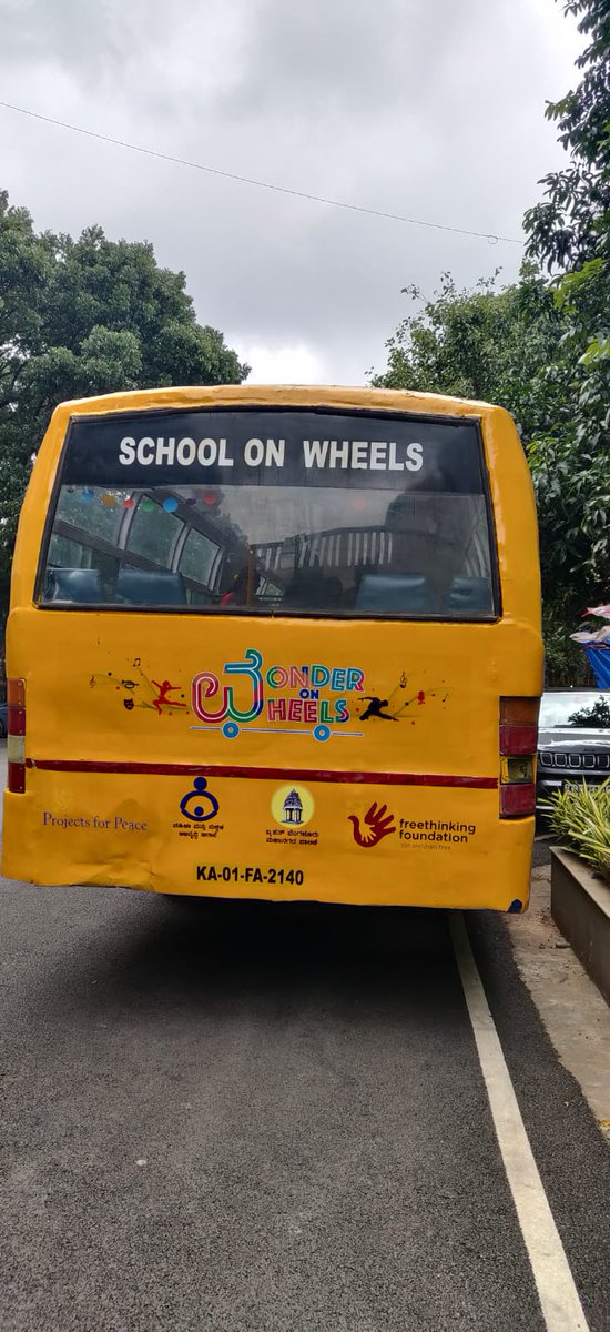BBMP has started the program called "School on Wheels" across the city by procuring 10 buses from BMTC and the program has been beneficial to 300-500 out of school children. 1/3

#BBMPCares #WonderonWheels <a href="/CMofKarnataka/">CM of Karnataka</a> <a href="/BSBommai/">Basavaraj S Bommai</a> @BBMPAdmn <a href="/KarnatakaVarthe/">DIPR Karnataka</a>