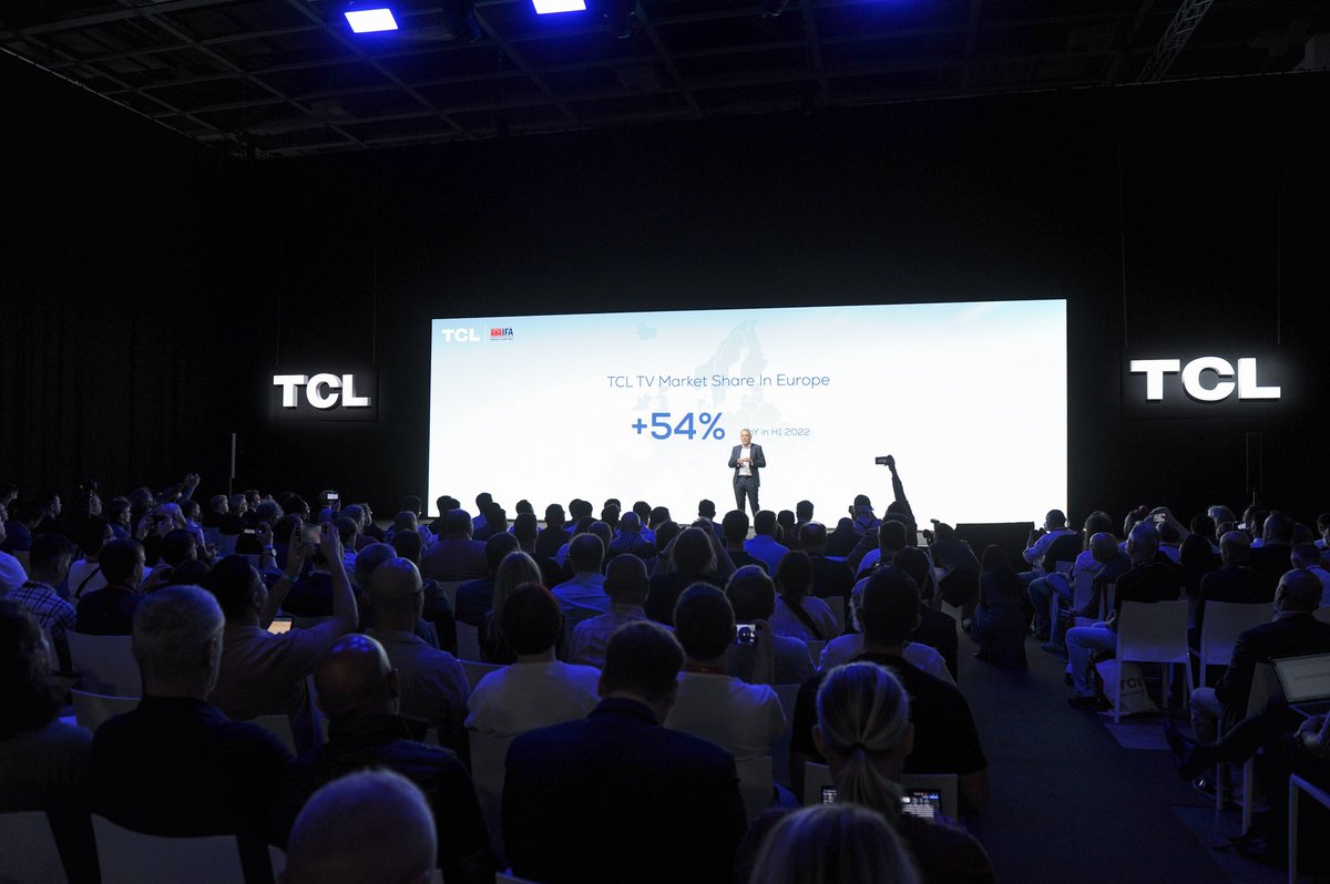 tcl_india's tweet photo. We would like to extend our sincere gratitude to our wonderful audiences, who believe in the power of inspiration and greatness. And now please stay tuned for our upcoming events at the #IFA2022 exhibitions.

#ShowIsOn #TCLInspireGreatness https://t.co/ew7Xay8Fd7