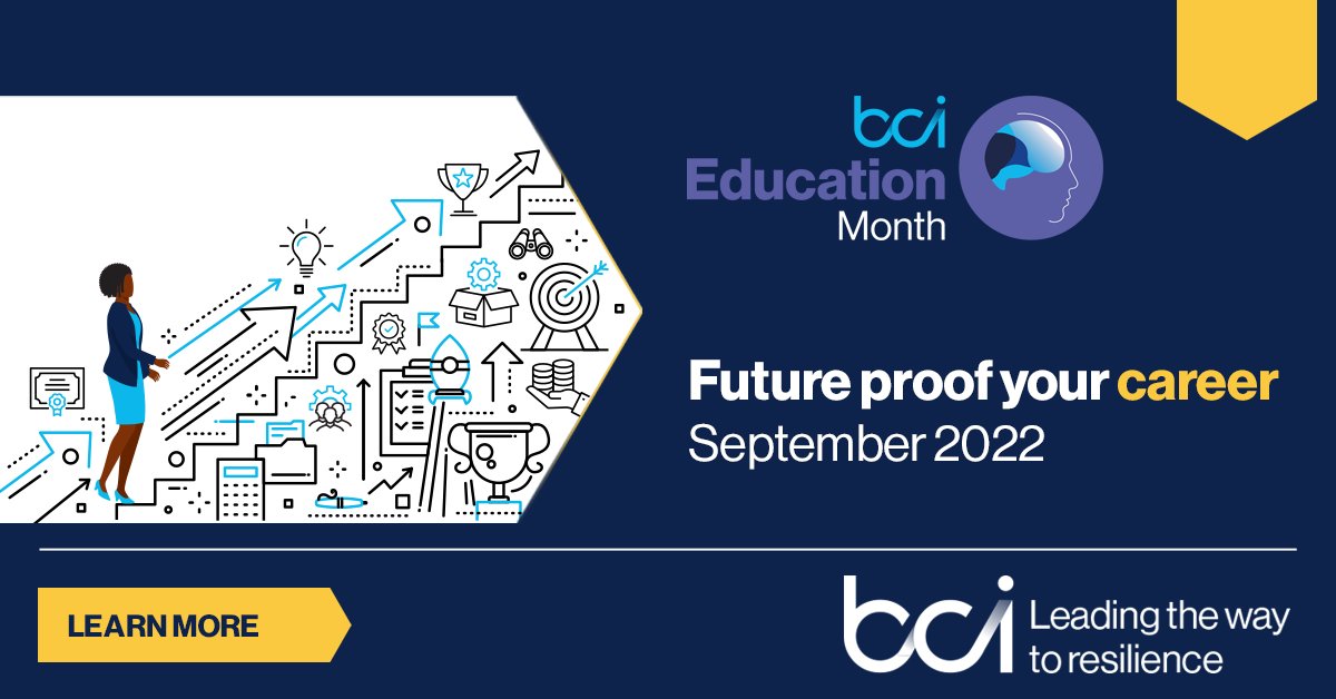 BCPAsia's tweet photo. BCI Education Month is back! We are pleased to announce that during this month, you can enjoy a 10% discount off the course fees for BCI courses held till Dec 2022. Register by 30 Sep 2022.

Learn more at https://t.co/f8uWczKfhs or contact us at enquiry@bcpasia.com https://t.co/bq3Ae6JYmZ