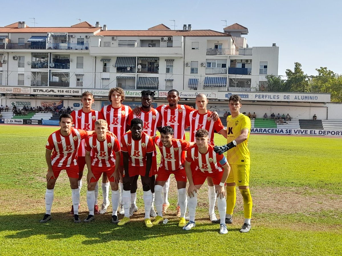 AcademiaUDA's tweet photo. 🗞 Crónica| 0-3: Gran inicio de temporada para el Almería B

📌 Los almerienses consiguieron la victoria con los goles de Lokosa, Marciano y Wellington, logrando así el primer triunfo en la competición

➡️ https://t.co/eU3SGkFCPr

#AcademiaUDA 🦁🔴⚪️ https://t.co/qLnxIFiXNj
