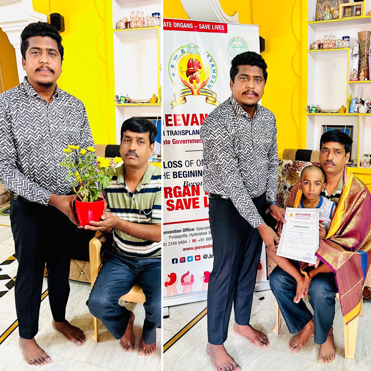 Jeevandants's tweet photo. Conducted Donor Smt. K. Sowmya Leelavathi’s Condolences Program at Badangpet - Nadargul 

అవయవదాత శ్రీమతి సౌమ్య లీలావతి గారికి జోహార్లు , కుటుంబ సబ్యులకు పాదాభివందనాలు  🙏🏻🙏🏻

@SwarnalathaGud2 @trsharish @DrTamilisaiGuv @NottoIndia @HospitalsApollo @tsrtcmdoffice @jeevandanpro https://t.co/xiDgjmIVSg