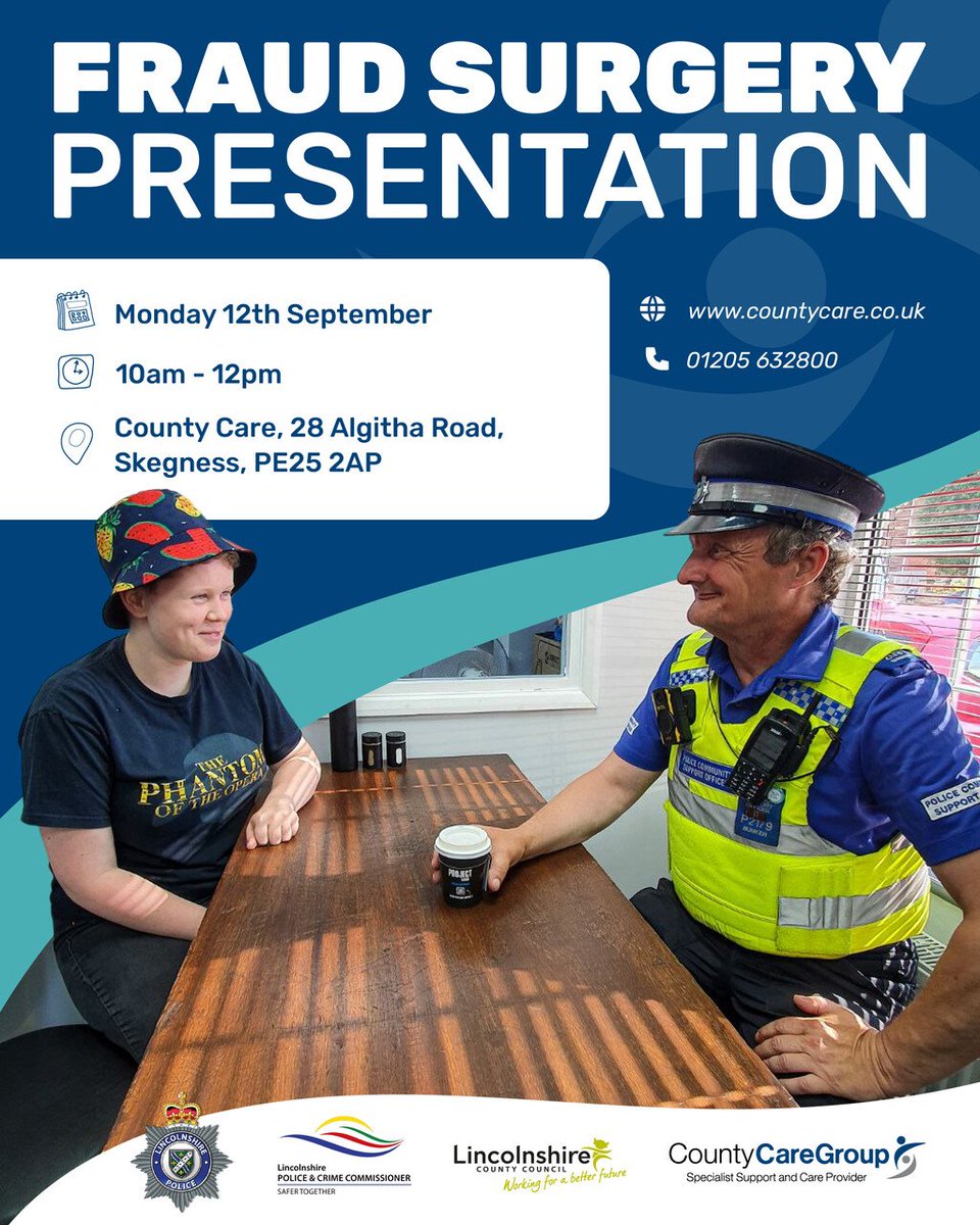 A friendly reminder to join us today #fraudprevention 🚫⛔️. We look forward to seeing you 👍