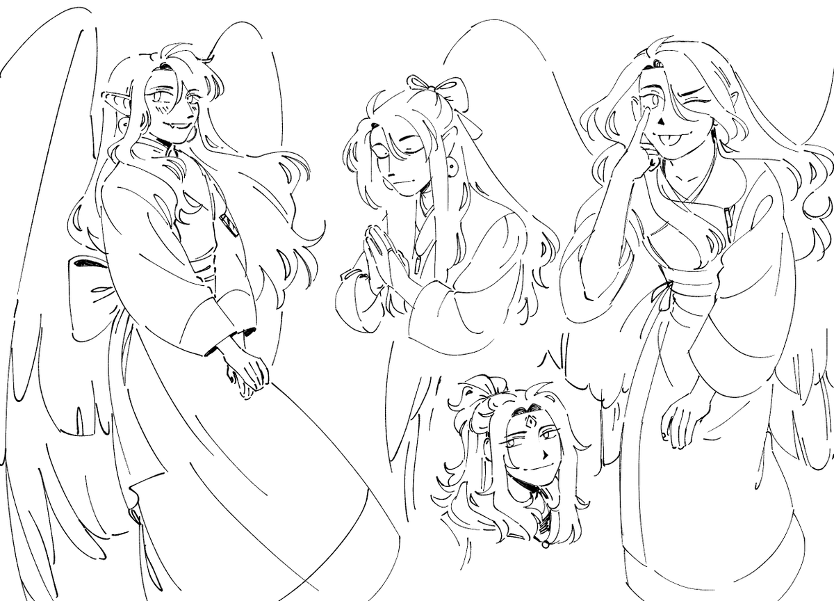 feel like im getting fast at cranking out these sketchpages hahah 