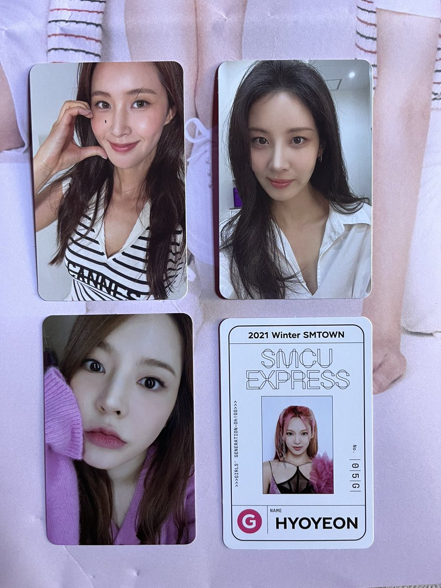 wingingie's tweet photo. Help RT! WTT
Yuri & Seohyun (forever 1) ➡️ Taeyeon
Sunny & Hyoyeon (smtown winter express) ➡️ Taeyeon
#pasaraespa #pasarsnsd #pasargg #pasartwice #pasarITZY @PasarSnsd https://t.co/PcbOHB3JXr