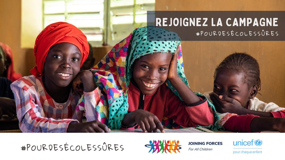 Joining Forces WACA (@jo_forceswaca) on Twitter photo Les États sahéliens, <a href="/ecowas_cedeao/">Ecowas - Cedeao</a> et <a href="/_AfricanUnion/">African Union</a> doivent garantir des écoles sûres pour que chaque enfant puisse rester à l’école et jouir de son droit à l'éducation. Agissons #PourDesEcolesSûres Les États sahéliens, <a href="/ecowas_cedeao/">Ecowas - Cedeao</a> et <a href="/_AfricanUnion/">African Union</a> doivent garantir des écoles sûres pour que chaque enfant puisse rester à l’école et jouir de son droit à l'éducation. Agissons #PourDesEcolesSûres