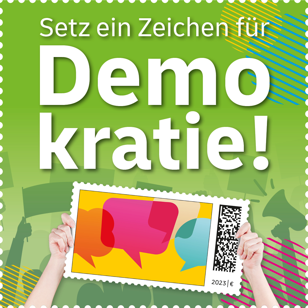 Setz ein Zeichen für Demokratie und mach mit beim Jugend-Kreativ-Wettbewerb der <a href="/DeutschePostDHL/">Deutsche Post und DHL News</a>, indem Du eine Briefmarke zum Thema "Demokratie" gestaltest. Wir sind Teil der Jury und freuen uns auf Deinen kreativen Beitrag für die Demokratie! Mach mit 👇
deutschepost.de/de/b/briefmark…