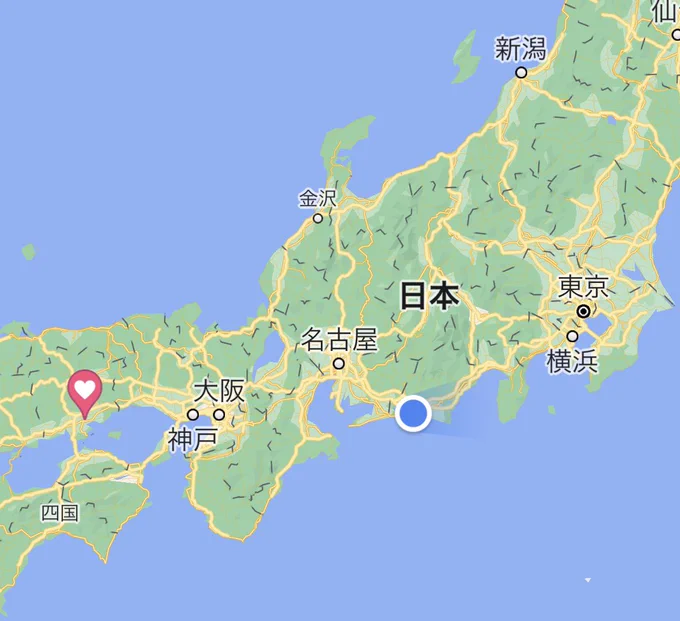 ハンティングカフェが遠のいていく…。゜(゜'ω`゜)゜。 