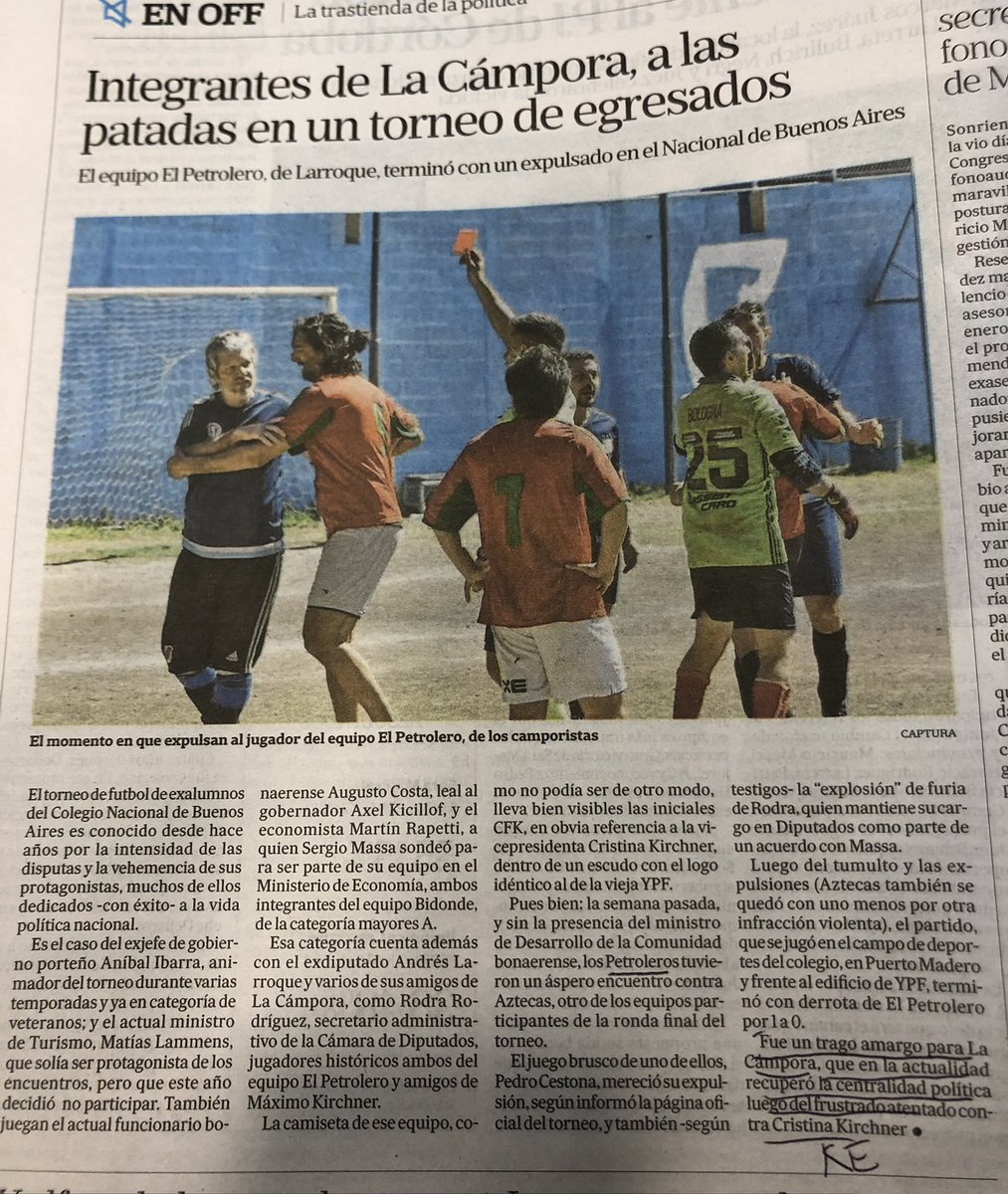 lilabendersky's tweet photo. Alguien lee la página del torneo de ex alumnos del CNBA. Esa es la noticia. https://t.co/DNwNVOTSRL