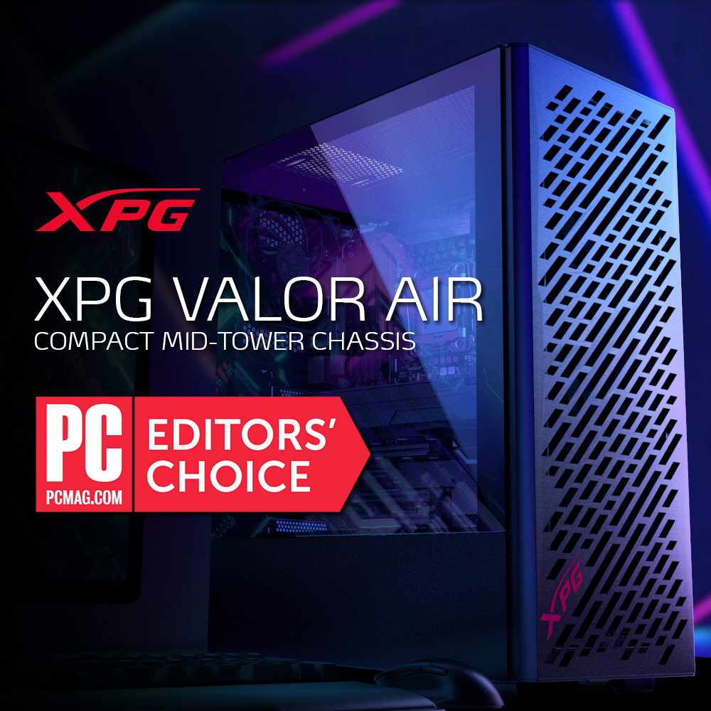 XPG_Global's tweet photo. XPG VALOR AIR won the Editor’s Choice award from PCMAG!
Read more:
https://t.co/ElGCSv1XDN
#XPG #chassis #pcgamer #Gaming #pcbuild #VALORAIR https://t.co/greEUpVgVf