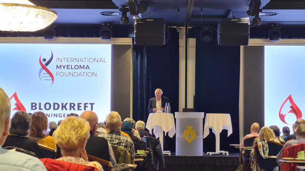 No limits, no barriers, no borders! 
We are continuing our hybrid Patient &amp; Family Seminars during #bloodcancerawarenessmonth with our respectful organization <a href="/Blodkreft_Nor/">Blodkreftforeningen</a> in Oslo. We will #knowmyeloma better with our experts and almost 200 in person &amp; 100 online attendees!