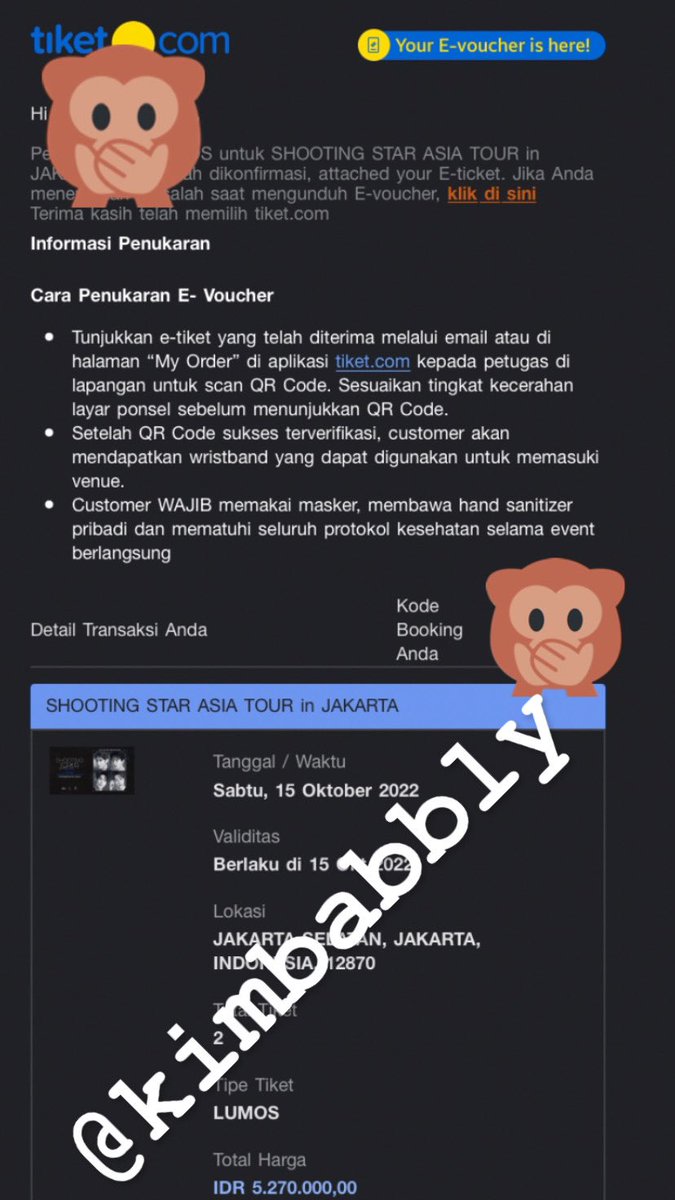 Kimbabbly's tweet photo. seee uuu v v sooonnn win 🥹💗⭐️
#ShoortingStarConcert #ShootingStarJKT https://t.co/M7fO2q4zO1