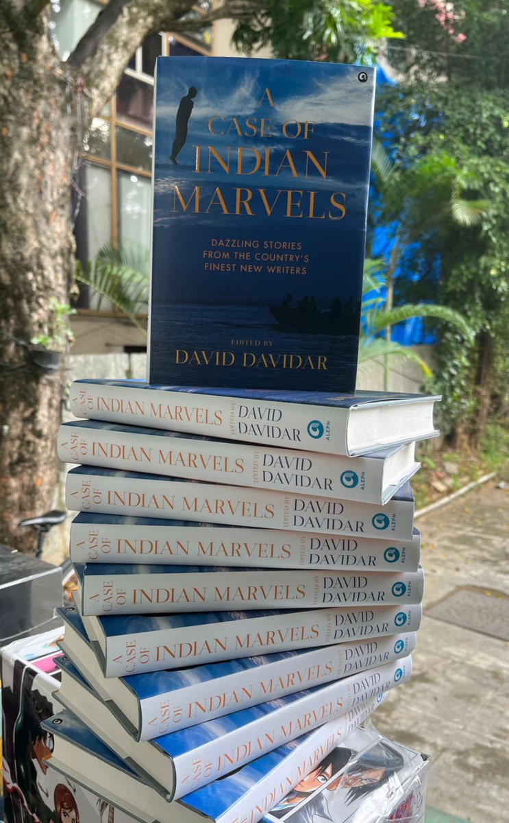 Arrived!
A Case of Indian Marvels: Dazzling Stories From The Country’s Finest New Writers, edited by David Davidar is a not-to-be-missed anthology of short stories by 40 of India’s most exciting new writers. Visit our store, or kindly call/whatsapp on 9845076757 for delivery.