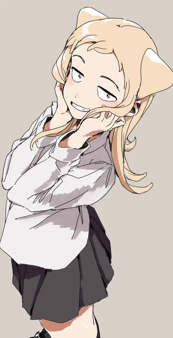 アプリで盛るJK。 